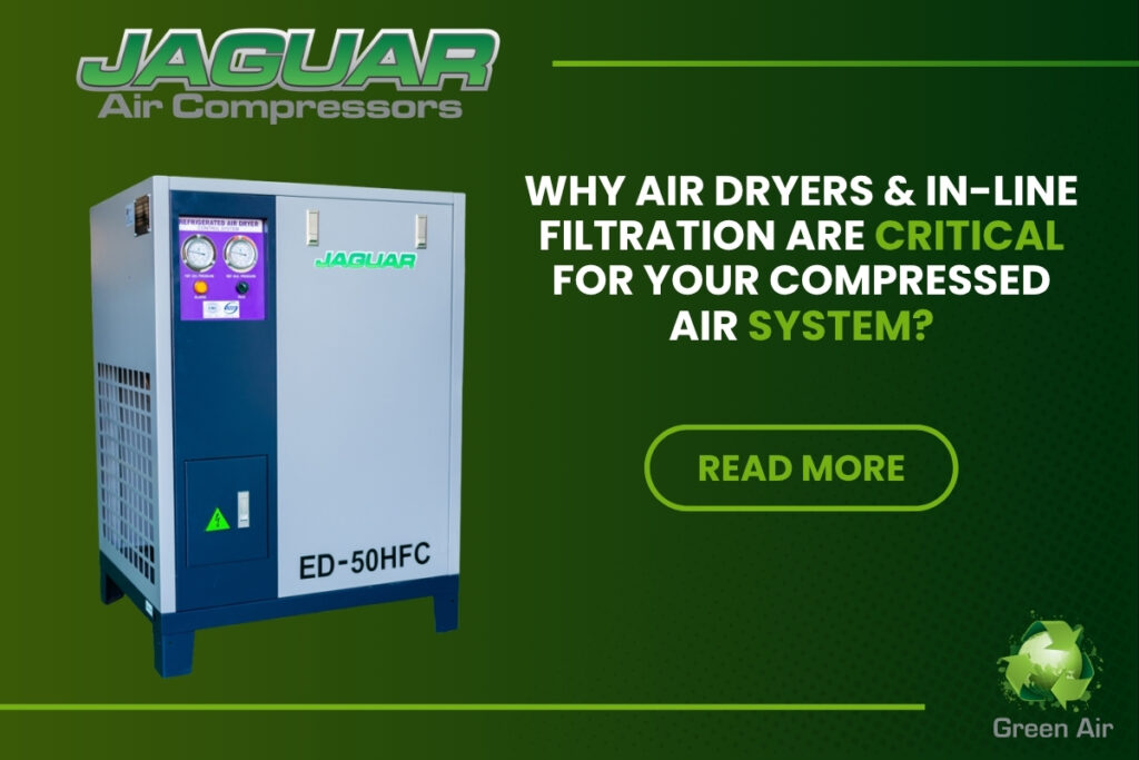 dryers and in-line filtration