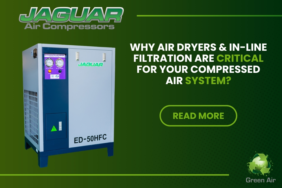 dryers and in-line filtration