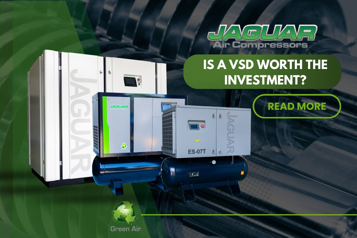 VSD screw air compressor